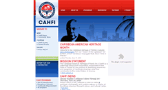 Desktop Screenshot of cahfi.org
